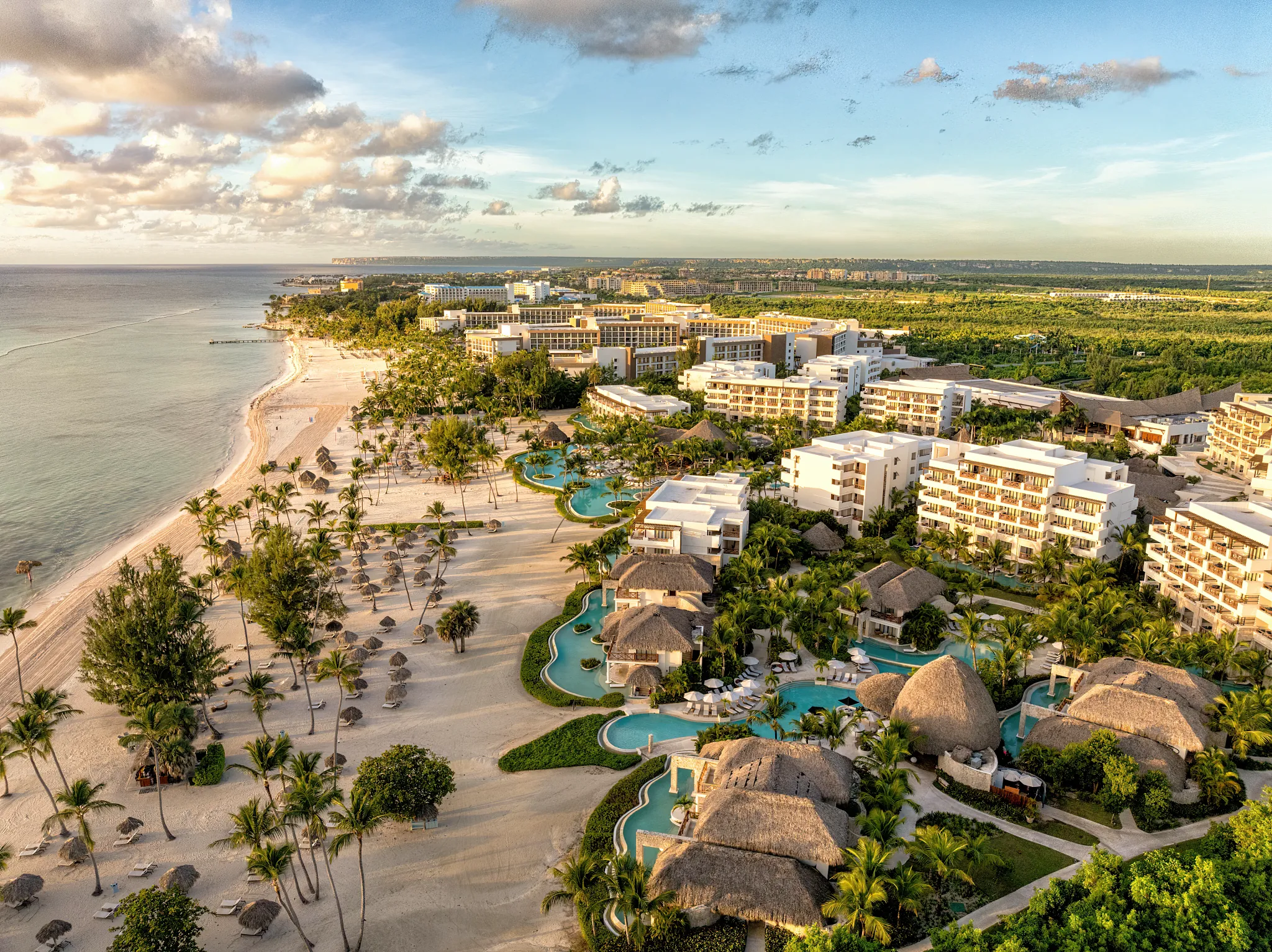 Secrets Cap Cana Resort and Spa adults-only luxury beachfront resort with pools and ocean views in Cap Cana.